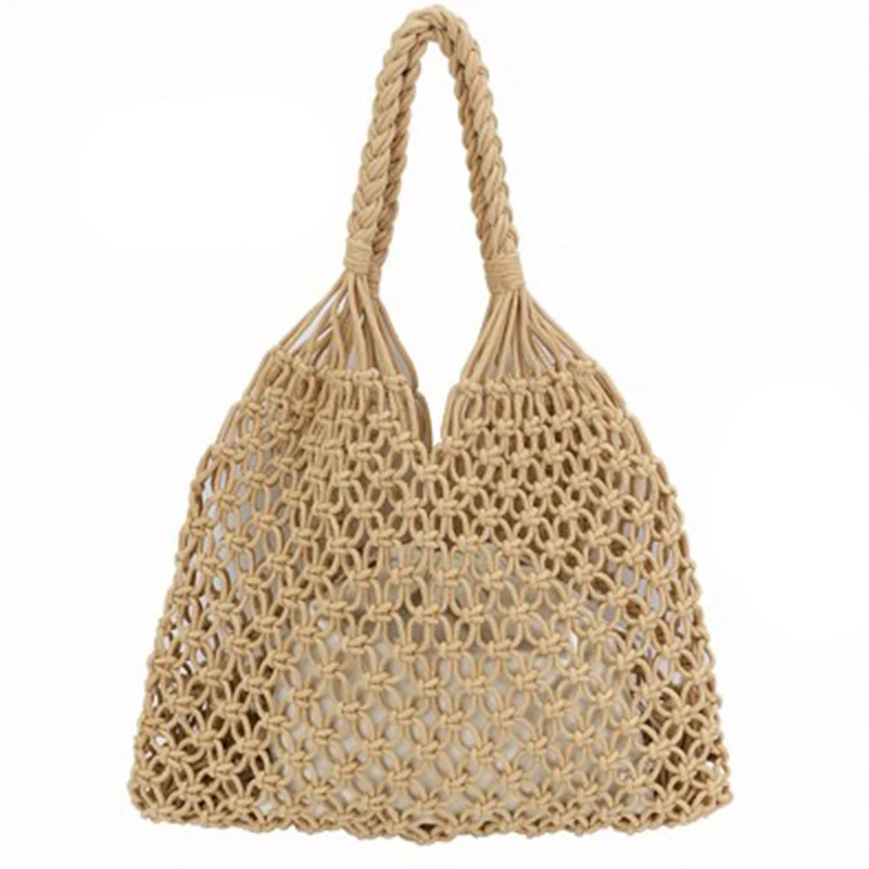 Женская сумка из ротанга ручной работы дизайнерские сумки для шоппинга Bohemain Bolsos