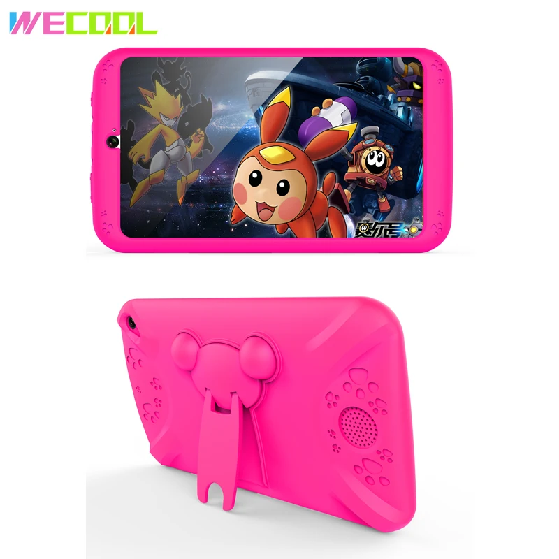 Детский планшет WeCool 7 дюймов четырехъядерный Android 8 ГБ Предустановленная память