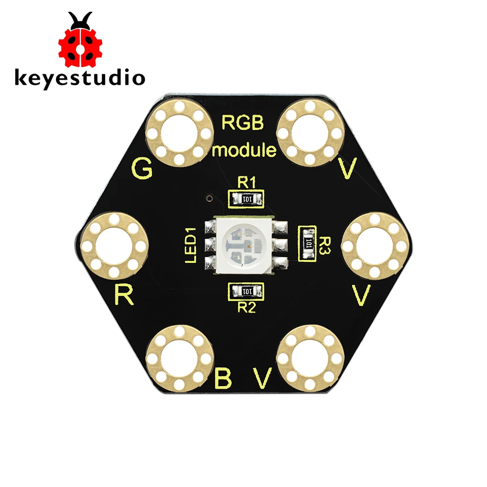 Keyestudio 5050 RGB модуль для BBC micro: бит|Интегральные схемы| |