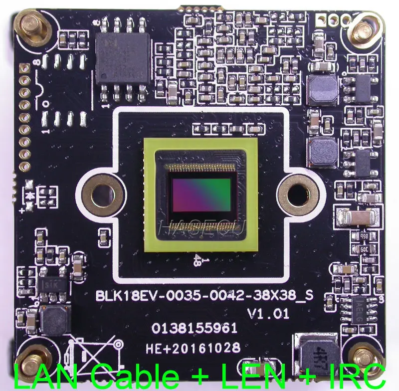 Модуль IP камеры видеонаблюдения IPC (1080P @ 15fps) 1/2.7 &quotSmartSens SC2135 CMOS Hi3518E V200 печатная