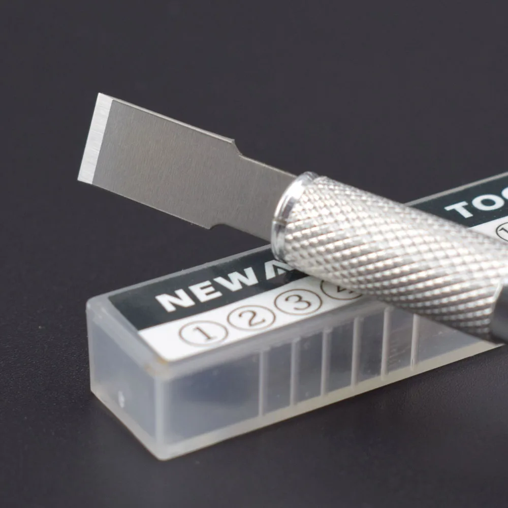 Скребок NEWACALOX из нержавеющей стали 20 шт. лезвия для ремонта печатных плат
