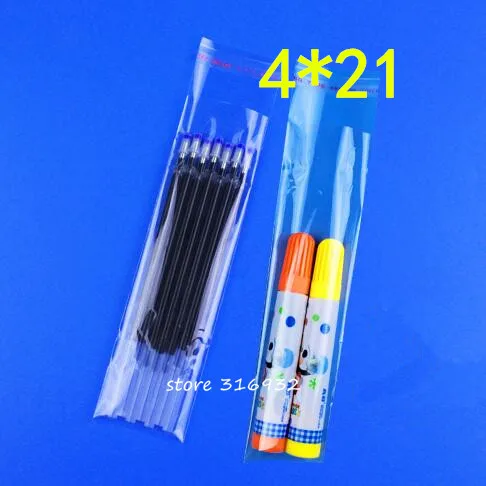 

Clear Resealable Cellophane/BOPP/Poly Bags 4*21cm Transparent Opp Bag Packing Plastic Bags Self Adhesive Seal 4*21 cm