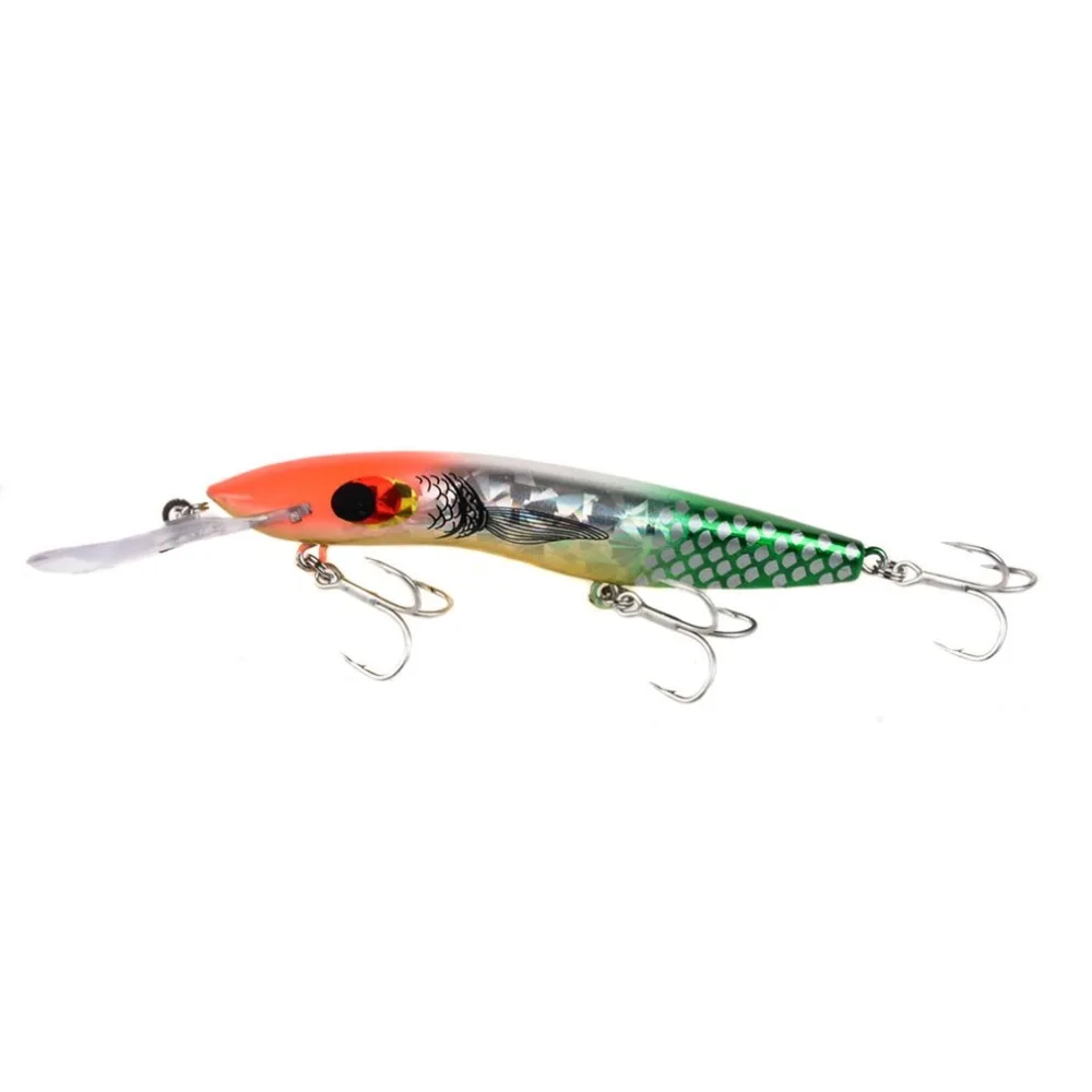 Bright Colorful 16cm 26g Hard Bait Mini Fishing Lures Tackle 3D Fish Eye Hook Color Random Delivery | Спорт и развлечения