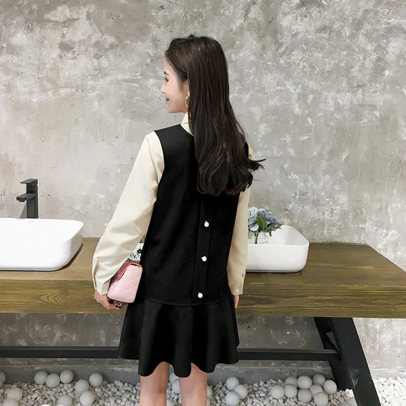 Новое замшевое женское платье с треугольным вырезом на спине | Женская одежда