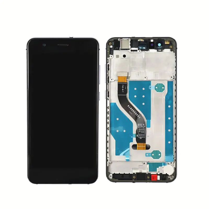 ЖК-дисплей с рамкой для Huawei P10 Lite дигитайзер замены в сборе дисплей HUAWEI зеркальная