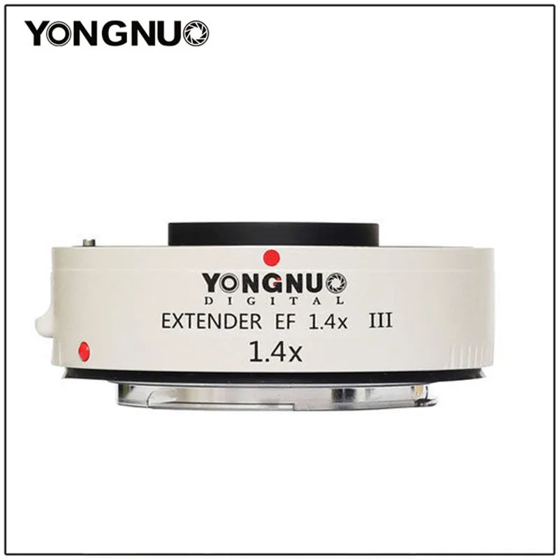 

Yongnuo YN1.4XIII YN-1.4XIII Extender EF 1.4X Teleconverter Auto Focus Lens for Canon Full autofocus 1D X 1Ds 1D 70D 7D 80D 7DI