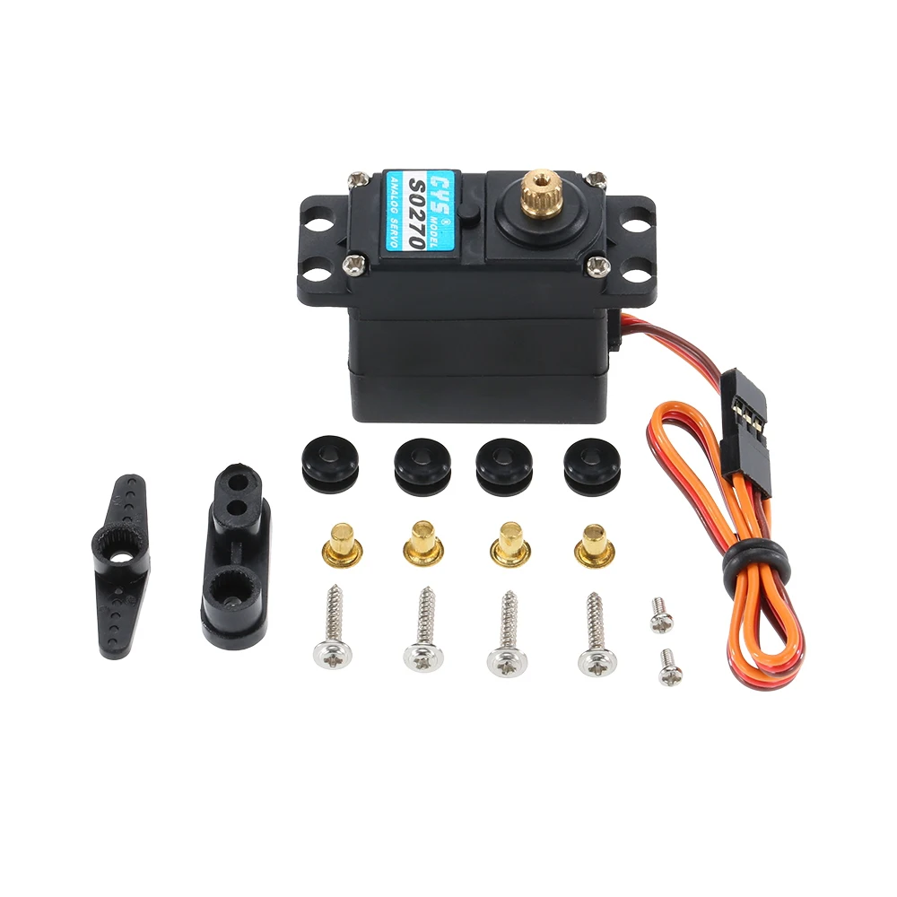 _ 27g Аналоговый металлический механизм аналоговый стандартный сервопривод для