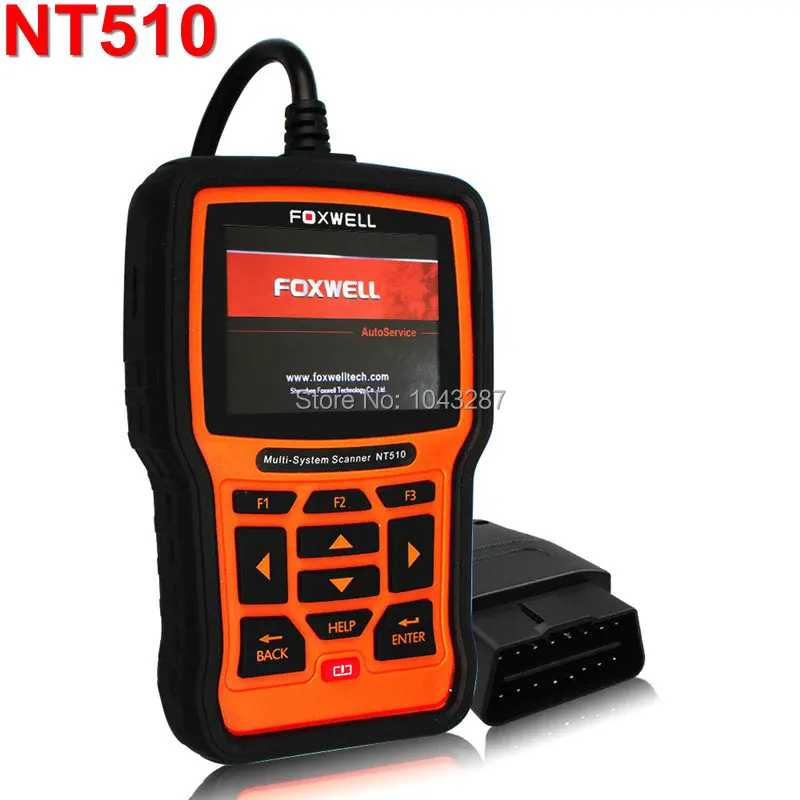Foxwell NT510 Пригодный Для Jaguar/LandRover Полные Системы ABS SRS EPB Службы Масла Полный