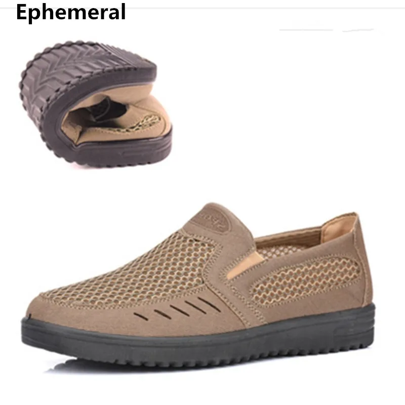 Шлепанцы мужские из коровьего спилка сандалии с открытым носком пляжная обувь