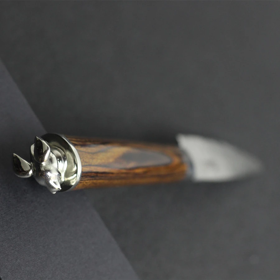 

HAOYE 3.5 inch damascus paring knife small fruit peeling knife kitchen knives NEW gift