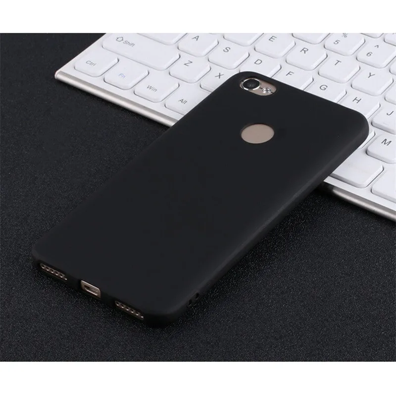 Matter Phone Case for Xiaomi Redmi 5A 5 Plus 4A 4Pro Note4X Note5A Note Pro Soft Silicone For smart phone mi 5X 6X A1 | Мобильные