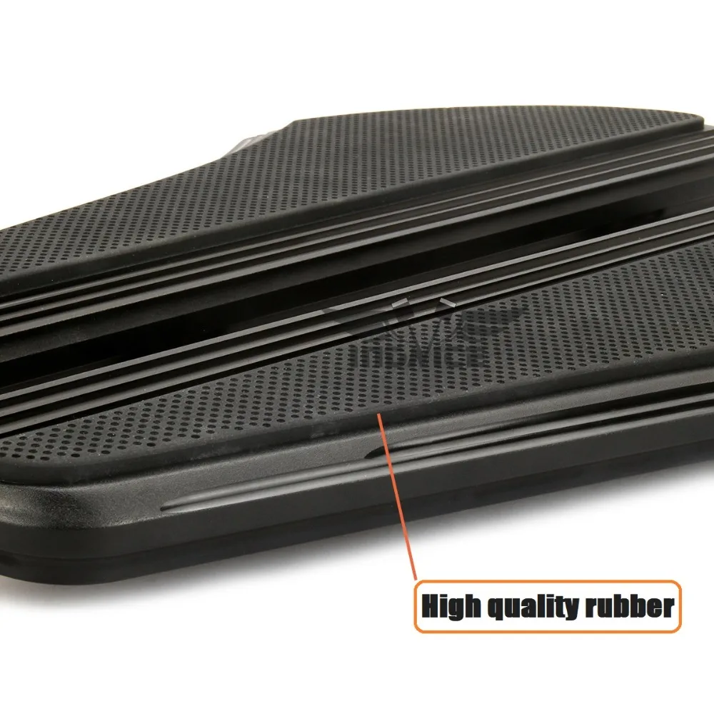 Передний водительский пол подножки для harley black floorboard Touring street Glide roadking 2000-2020 |