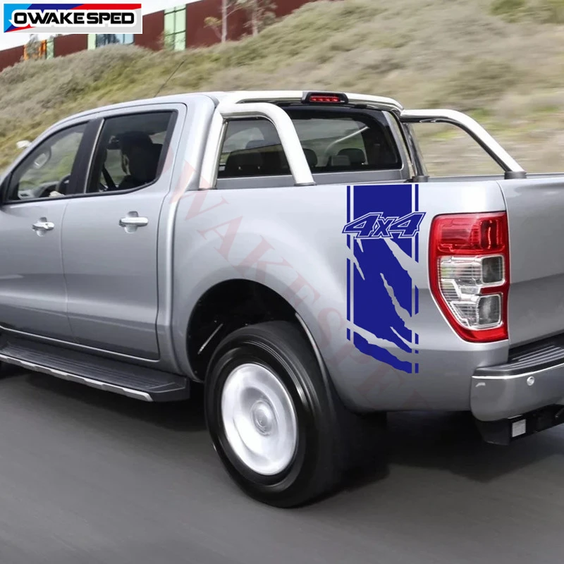 4X4 внедорожник графика Автомобиля Виниловая наклейка пикап багажник Декор