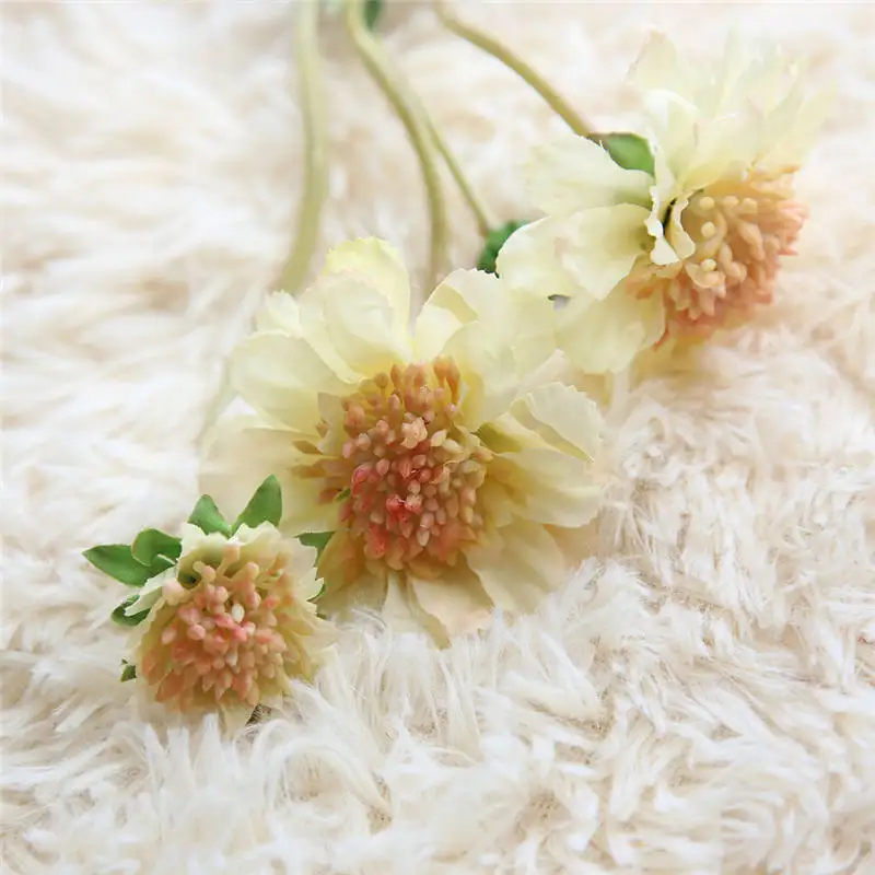 3 шт./партия 7 см мини шелк искусственная Орхидея цветок голова для украшения дома