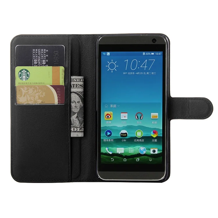 Кожаный чехол-книжка в деловом стиле для HTC one E8 E9 + S9 ME M4 M7 M8 M9 M10 Eye One Mini 2 | Мобильные
