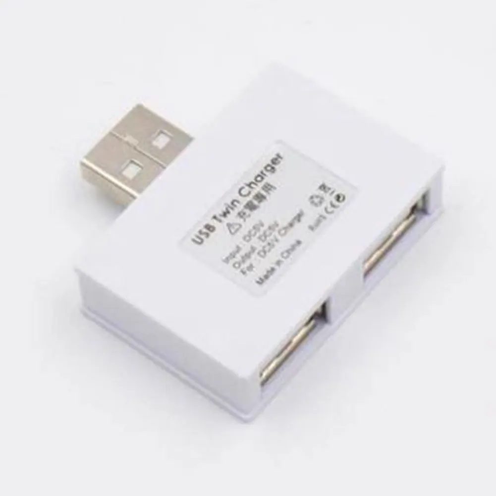 2 порты Splitter адаптер практичный usb Hub Professional Twin зарядное устройство стабильный