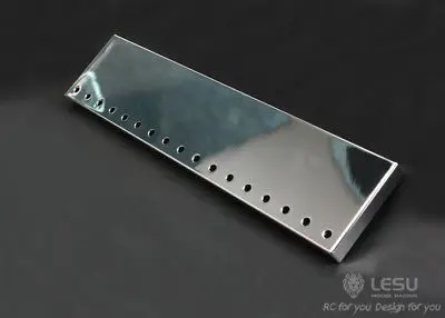 LESU металлический передний бампер для Tmy King GL RC 1/14 тягач Автомобиль DIY TH02304
