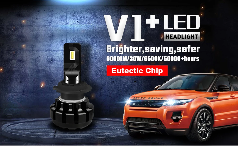 Xenplus водить автомобиль h7 canbus фар Мини лампы H1 H3 H8 H11 H10 H4 HB3 HB4 9005 9006 V1 Cree эвтектические чип 60 Вт 12000LM 6500 К 12 В