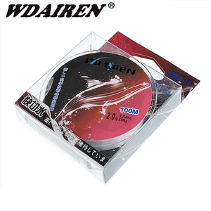 Фторуглеродная леска, износостойкая, прозрачная, 100 м