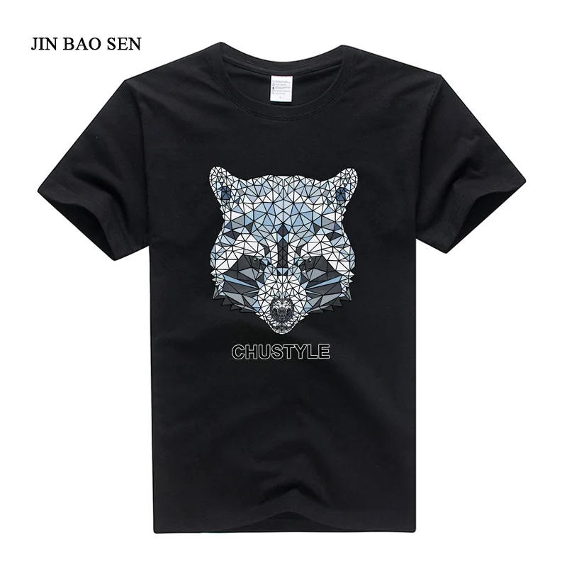 Летние мужские с коротким рукавом Футболка хлопок 2018 Новый Круглый воротник