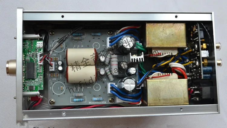 DIY M8 (6J1*2) 10 Вт * 2 ламповый усилитель USB/MP3/SD Настольный с дистанционным