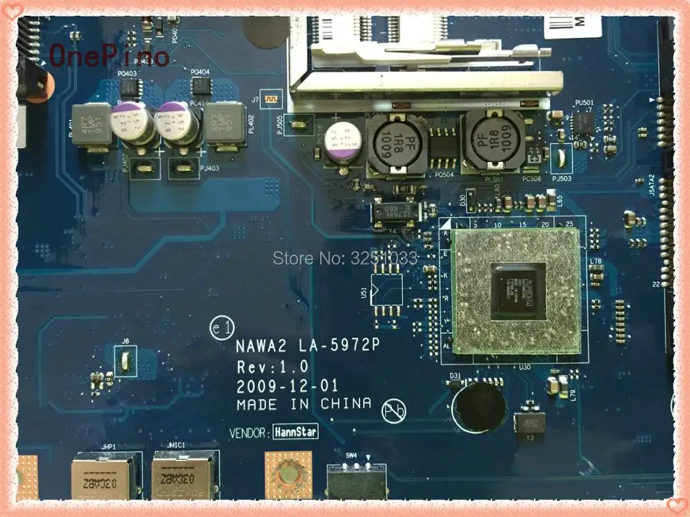 LA-5972P для lenovo G555 ноутбук G555 материнская плата для ноутбука NAWA2 LA-5972P материнская плата протестирована