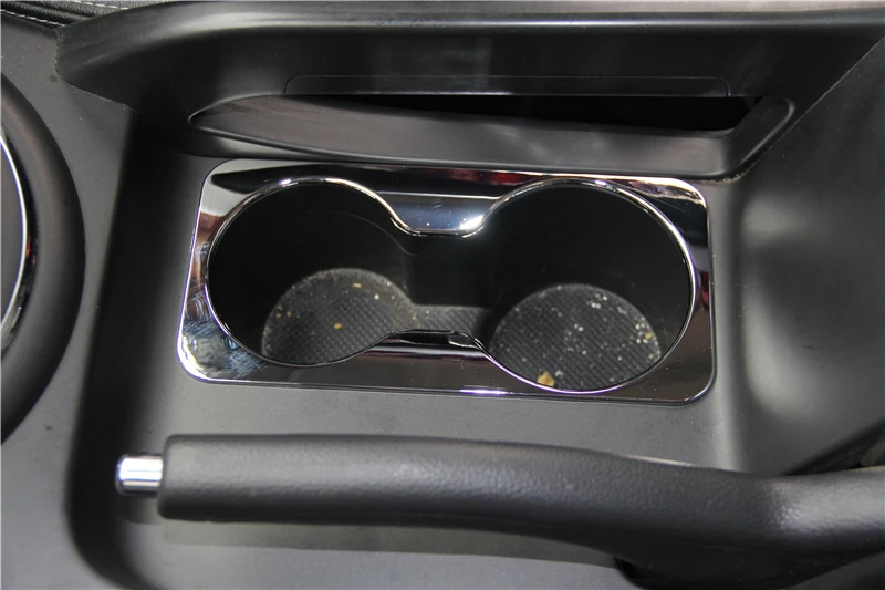 Для Kia Sportage R 2012 2013 Передняя Задняя крышка для водного стакана декоративная наклейка чехол ABS хромированные Чехлы для стайлинга автомобилей