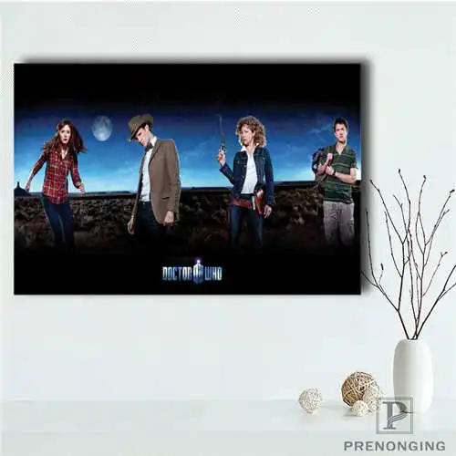 На заказ Доктор Кто (1) печатные плакаты ткань настенные художественные картины