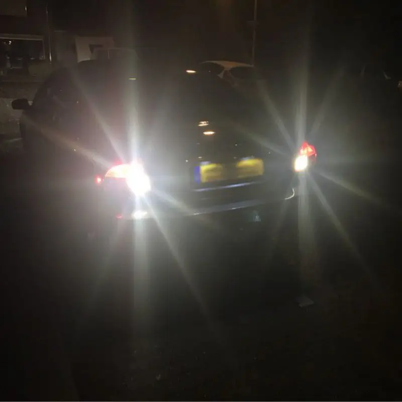 Автомобисветодиодный Светодиодная лампа S25 6500K BA15S 1156 P21W 21SMD светодиодная фара с