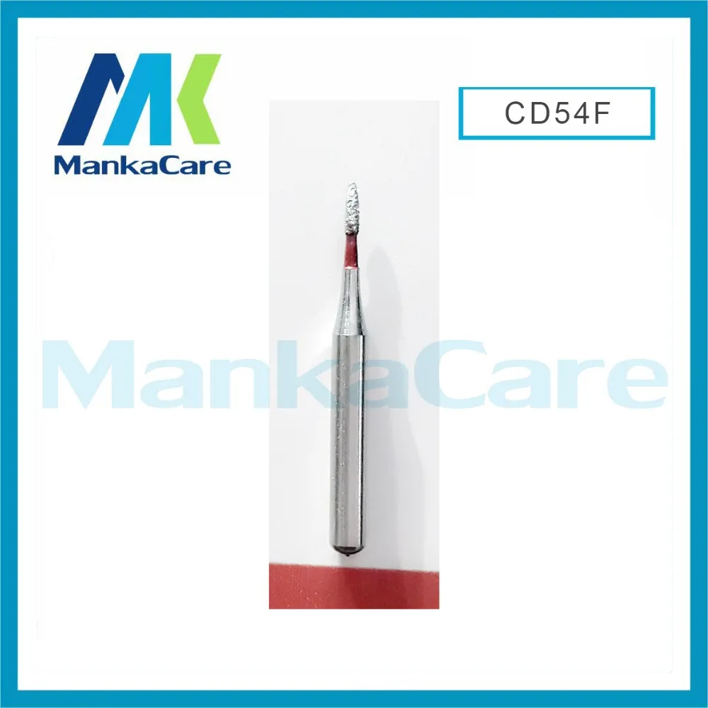 

MKCD54F-Dental Diamond Burs Set For Porcelain Shouldered Abutment Polishing/High quality Speed handpiece burs/Wear-resistant/Lab