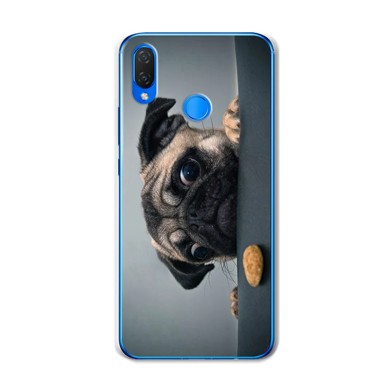 Lovers Мягкий силиконовый чехол для телефона из ТПУ Huawei Nova 3I 6 3 ''задняя бабочка