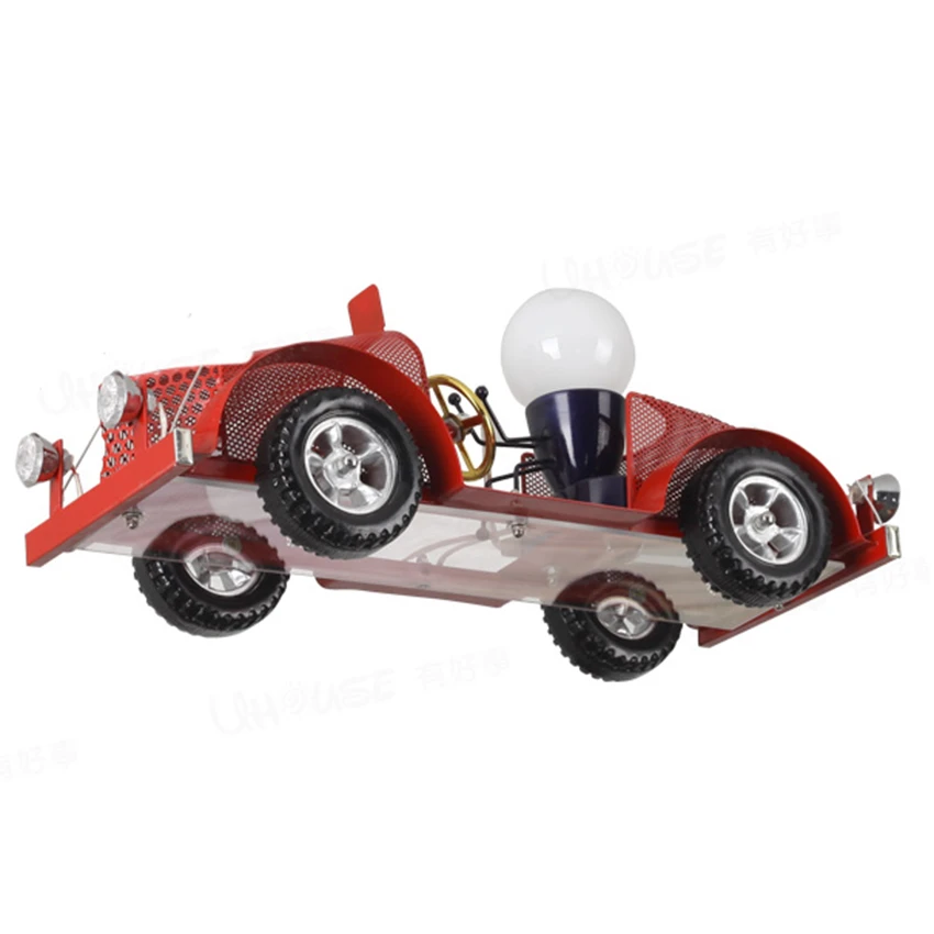 LED E27 Red Car Kitchen Dining&ampbar Pendant Lights Child Bedroom Lamp Christmas Gift Birthday Decoration Fixtures | Освещение