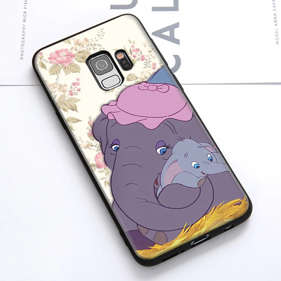 WEBBEDEPP Dumbo Movie Soft Case for Samsung Galaxy S10 S10e S9 S8 Plus S7 S6 Edge &amp J6 2018 Note 10 9 8 |