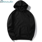 Толстовки Grandwish, мужские осенние Топы, пуловеры, Мужская толстовка, однотонные свитшоты из полиэстера, мужская одежда с капюшоном, американский размер 2XL,NA123