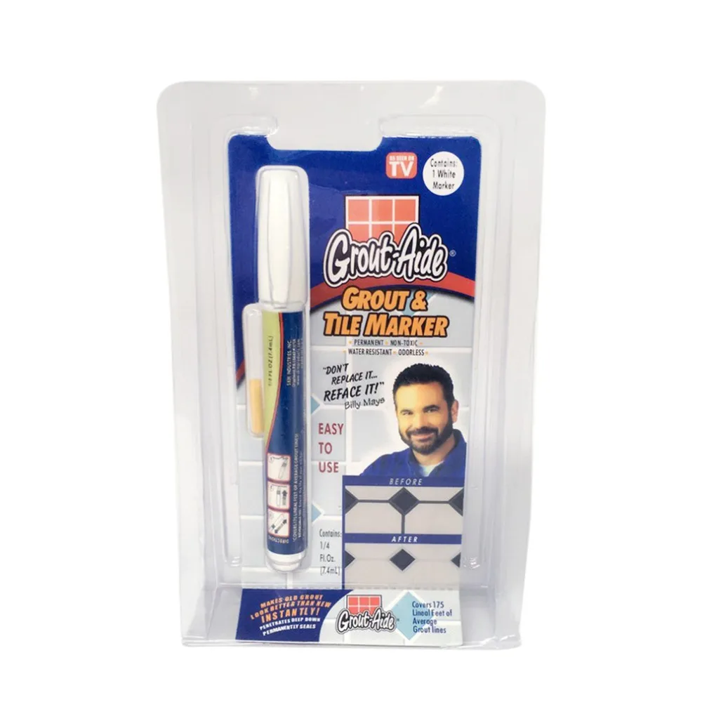 1 нетоксичный маркер для ремонта плитки водостойкий без запаха ручка