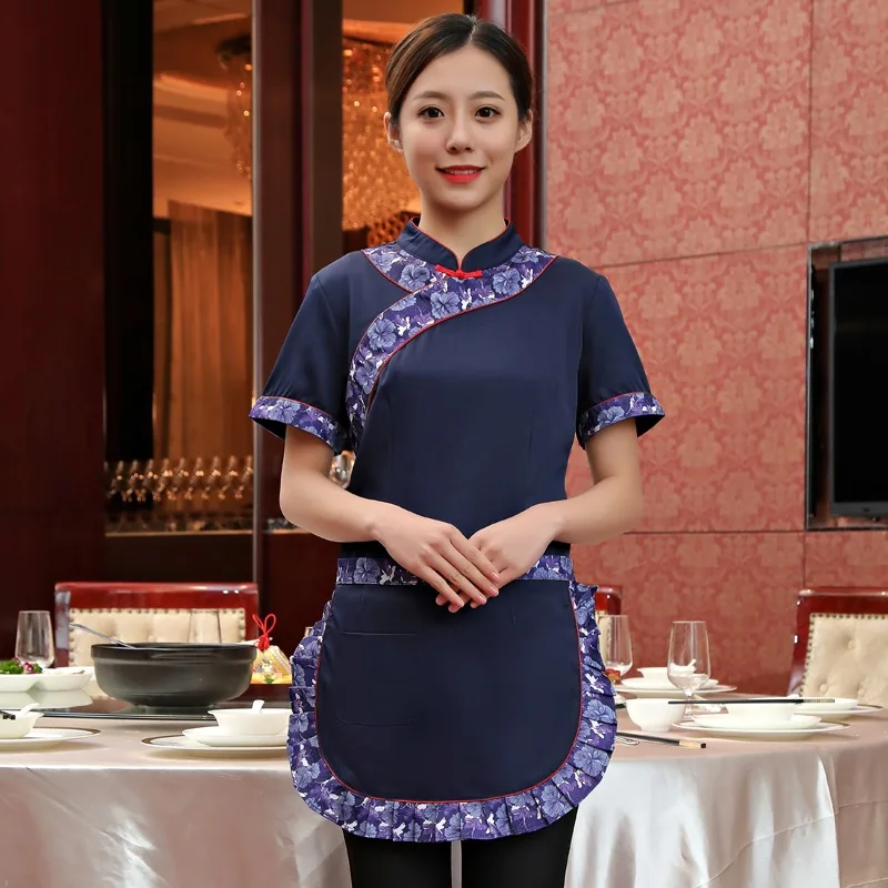 Рабочая одежда для отеля официантка летняя женская форма горячего горшка