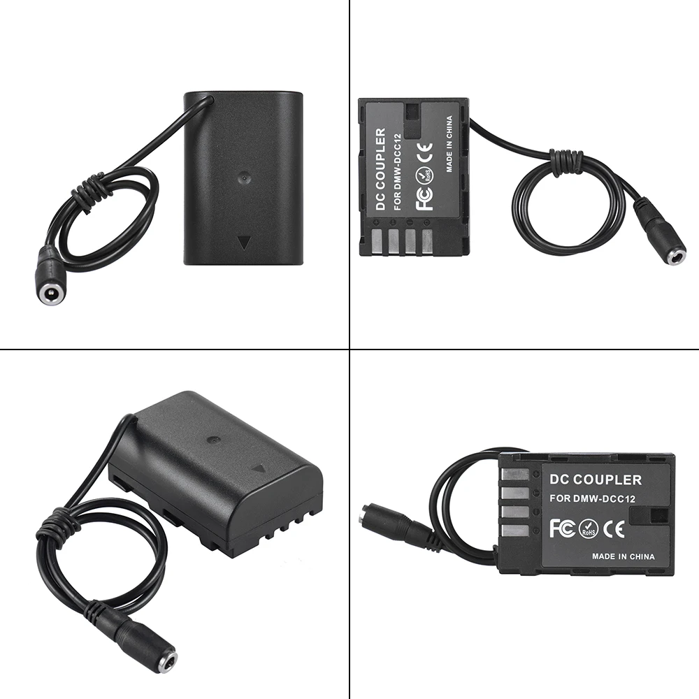 Andoer зарядное устройство для аккумулятора DMW-DCC12 фиктивный батарейный блок DC