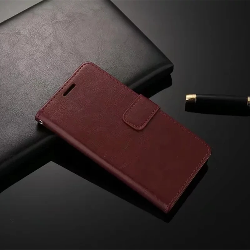 Чехол-книжка для Xiaomi Redmi 6A, кожаный чехол в стиле ретро, Классический чехол для Xiaomi Redmi 6, чехол-кошелек с подставкой, 5,45 дюймов, 16 ГБ, 32 ГБ
