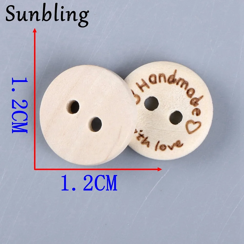 Sunbling Пришивные Детские деревянные пуговицы для одежды | Дом и сад