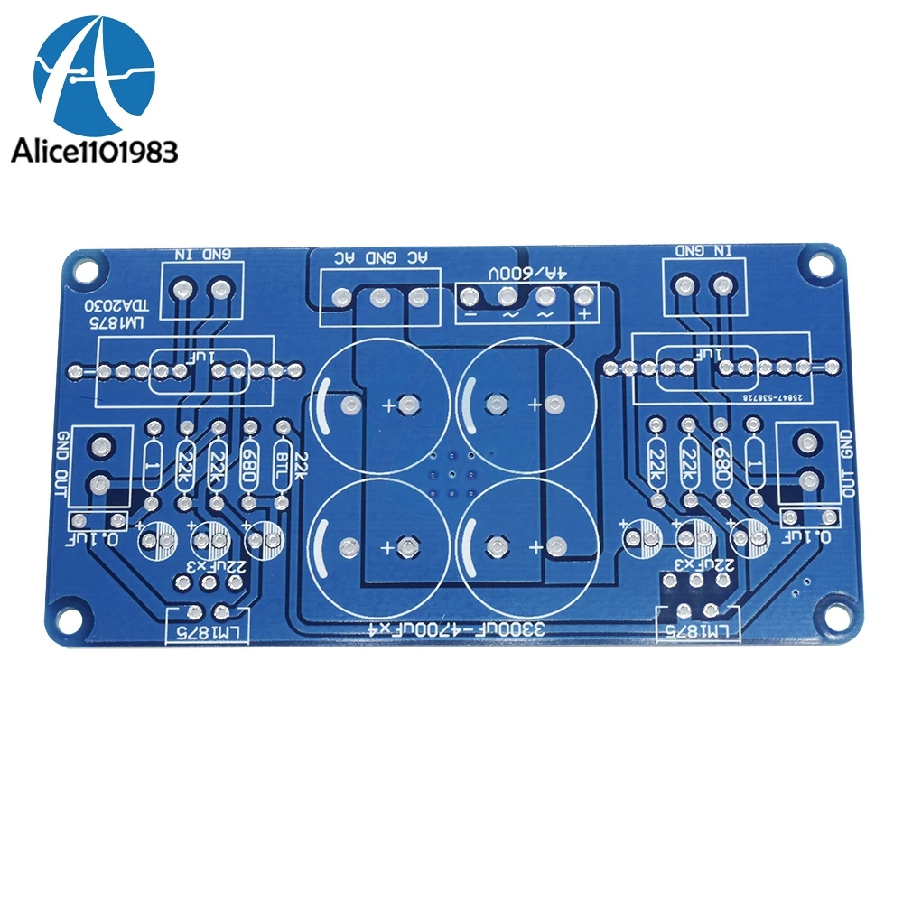 LM1875T LM675 TDA2030 TDA2030A звуковая панель DIY|Интегральные схемы| |