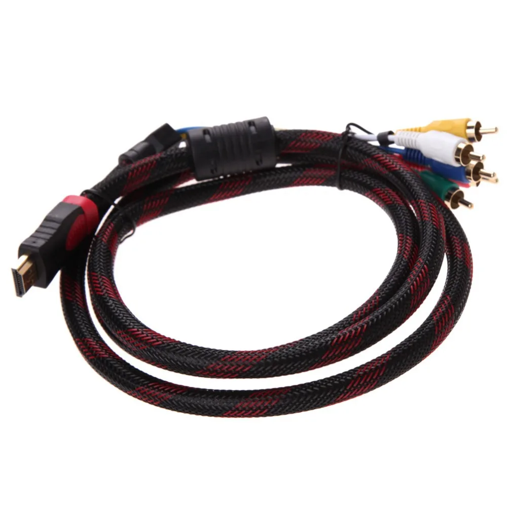 Кабель адаптер hdmi 5 rca 6 футов 1 8 м|adapter cable|converter adapterfor cable |