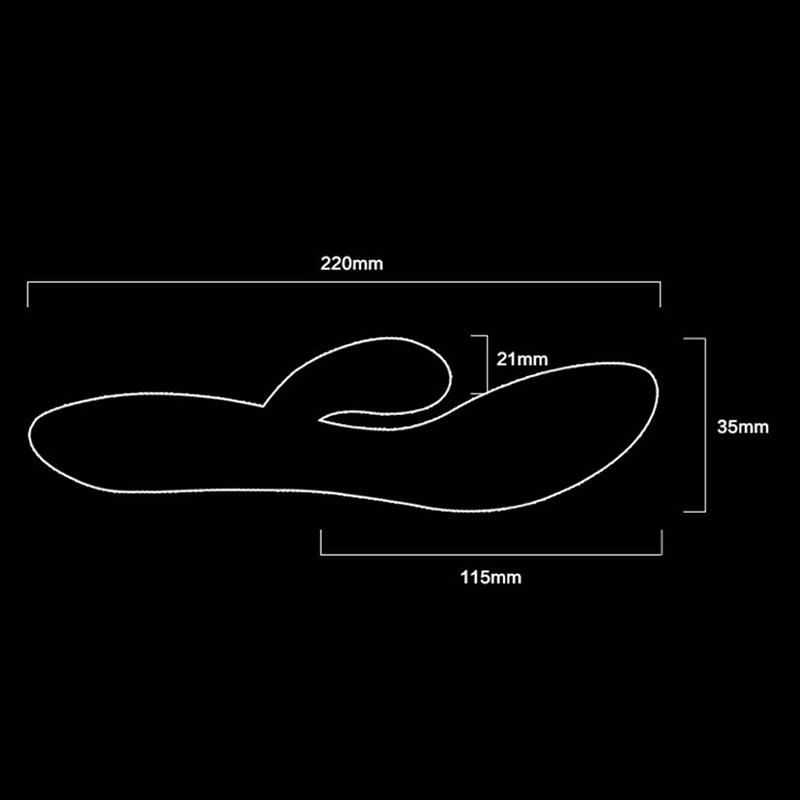 Новый USB подзарядка фаллоимитатор вибратор интимный G-spot секс-игрушки для женщин