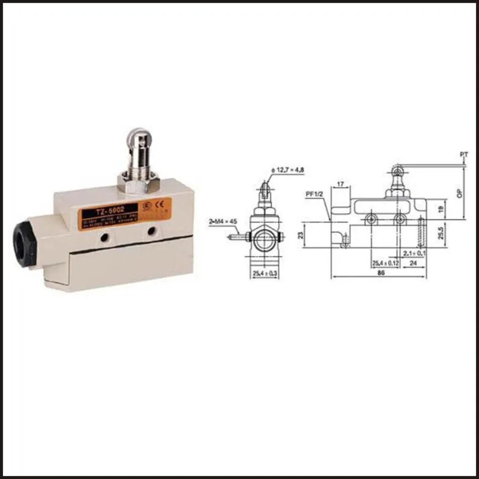 Переключатель путешествия концевой выключатель 15A Электрическая безопасность