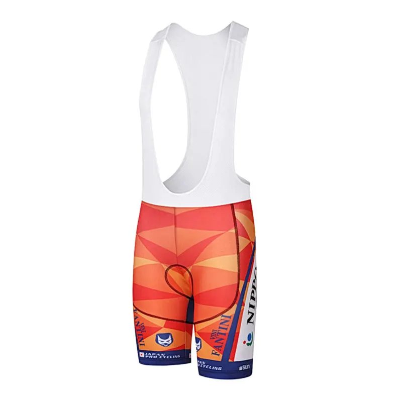 orange-bib-shorts Moxilyn Pro Team Велоспорт Джерси 20D набор велошорт Ropa Maillot велосипедная одежда для мужчин MTB Горный трикотажный комплект для велоспорта - Цвет: orange-bib-shorts