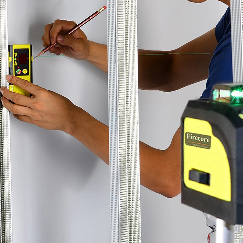 2018 12Lines 3D Laser Level 360 Horizontal And Vertical Cross Self-Leveling Red Beam Line+Receiver/Detector | Инструменты