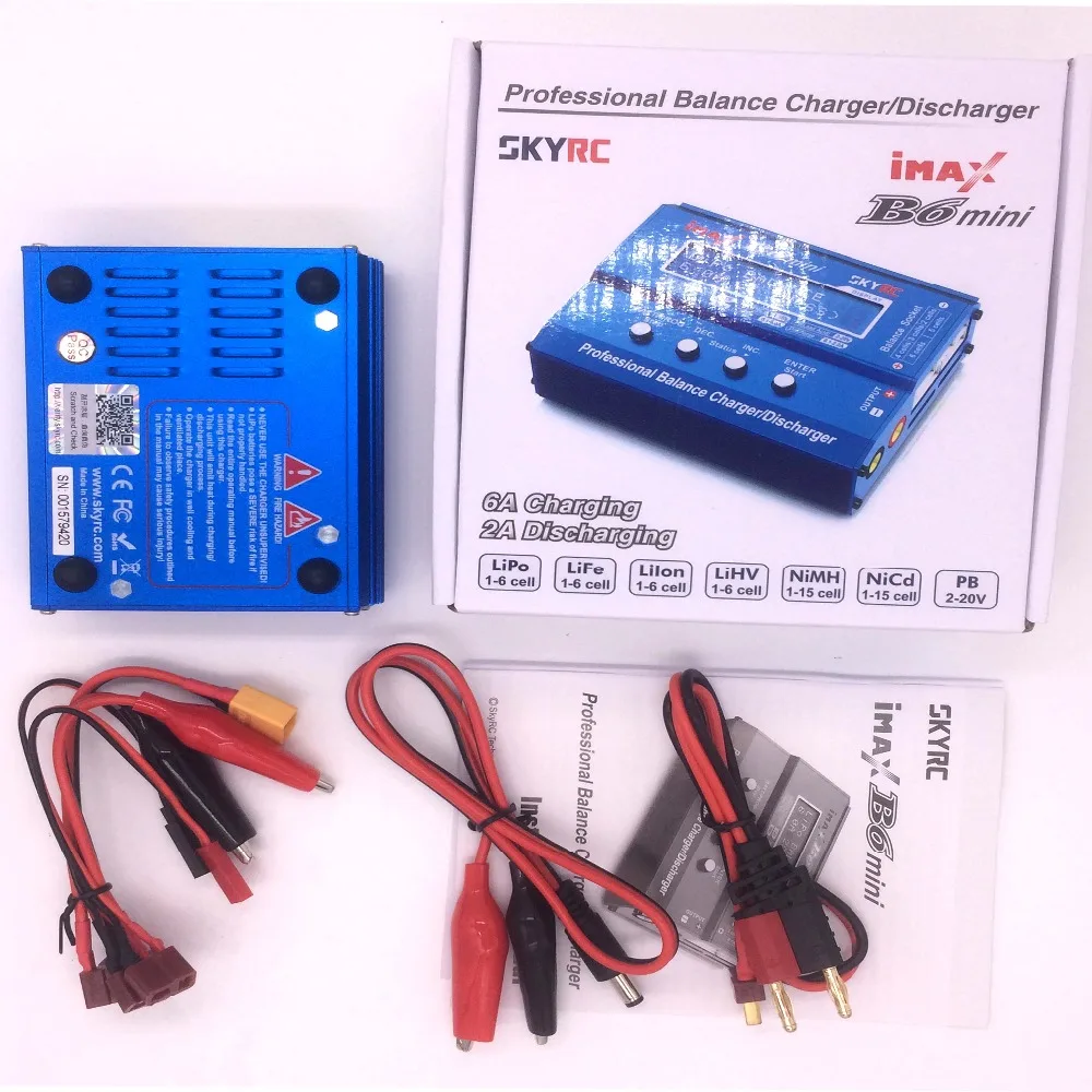 Оригинальное балансирующее зарядное устройство SKYRC IMAX B6 MINI зарядка с