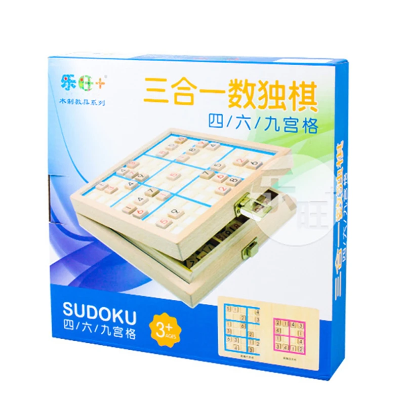 BSTFAMLY дети Sudoku шахматы бук с ящиком 22 5*22 5*5 см 81 шт./компл. международные шашки