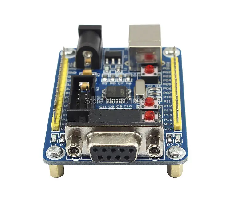 Мини-системный программатор C8051F320 микроконтроллер удобное приложение макетная