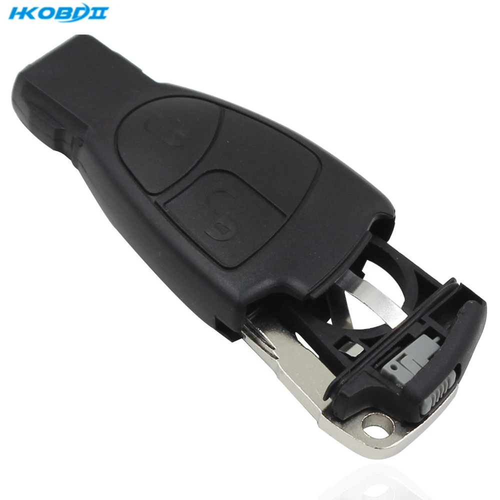 HKOBDII Remote Car Key Case Shell Fob for Mercedes-Benz BENZ CLS CLK SLK S A B C E ML 2 Buttons | Автомобили и мотоциклы