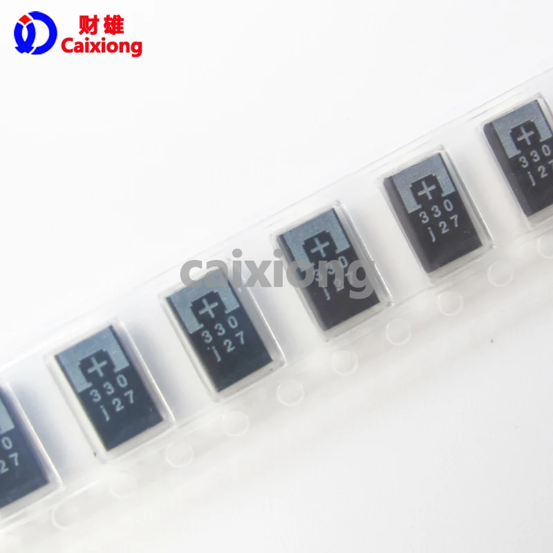20 штук 6TPE330MAP SMD полимерно-танталовый конденсатор 7343 6 3 V 330 УФ-типа: D с низким ESR 25
